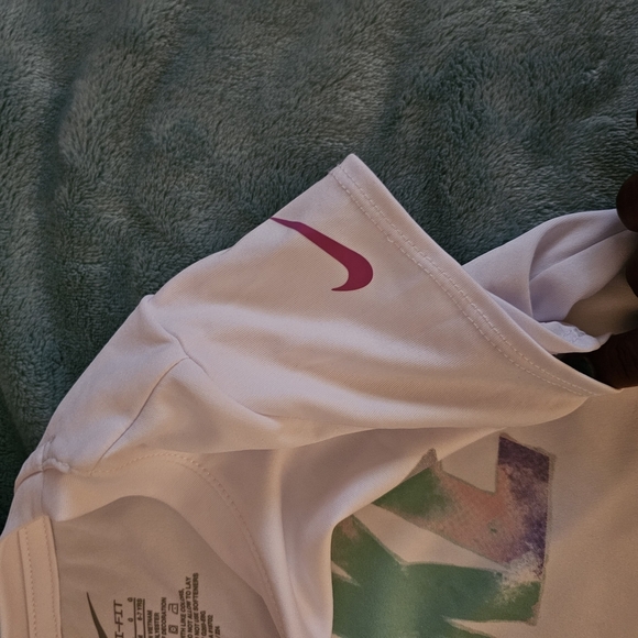 Nike Kids' White and Pastel Logo T-Shirt and Shorts Set - Picture 6 of 15